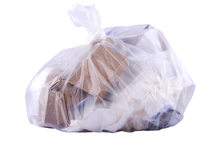 Black Waste Management Garbage Bags - 17 Micron, 200 Bags