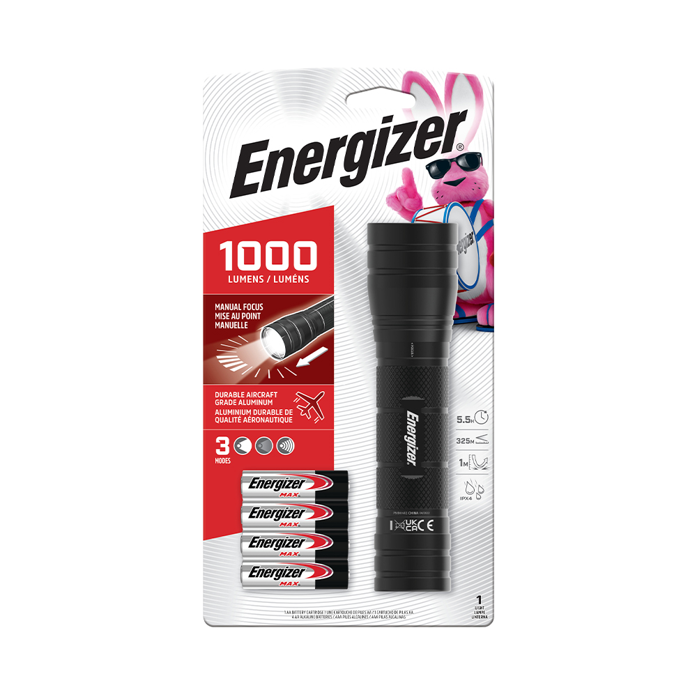Energizer® High Tactical Metal Lumen Light