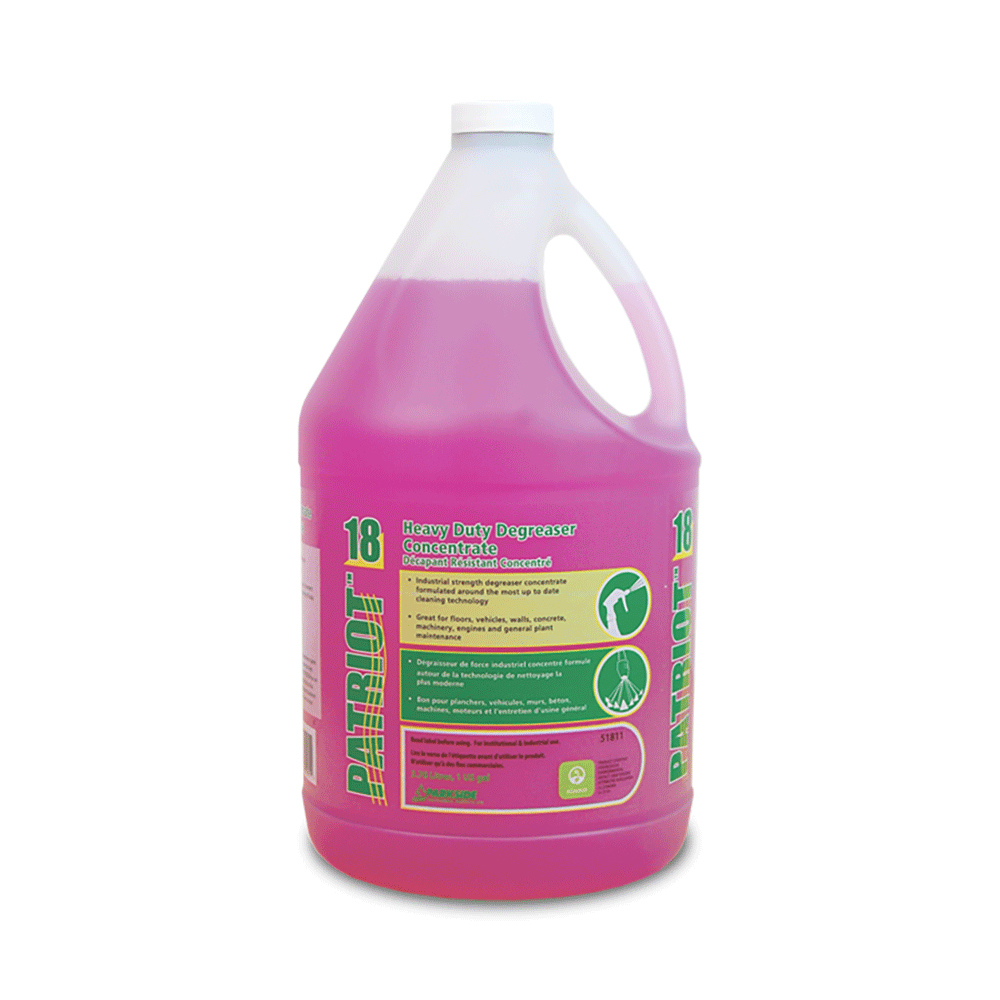 Patriot 18 Heavy-Duty EcoLogo Cleaner & Degreaser Concentrate